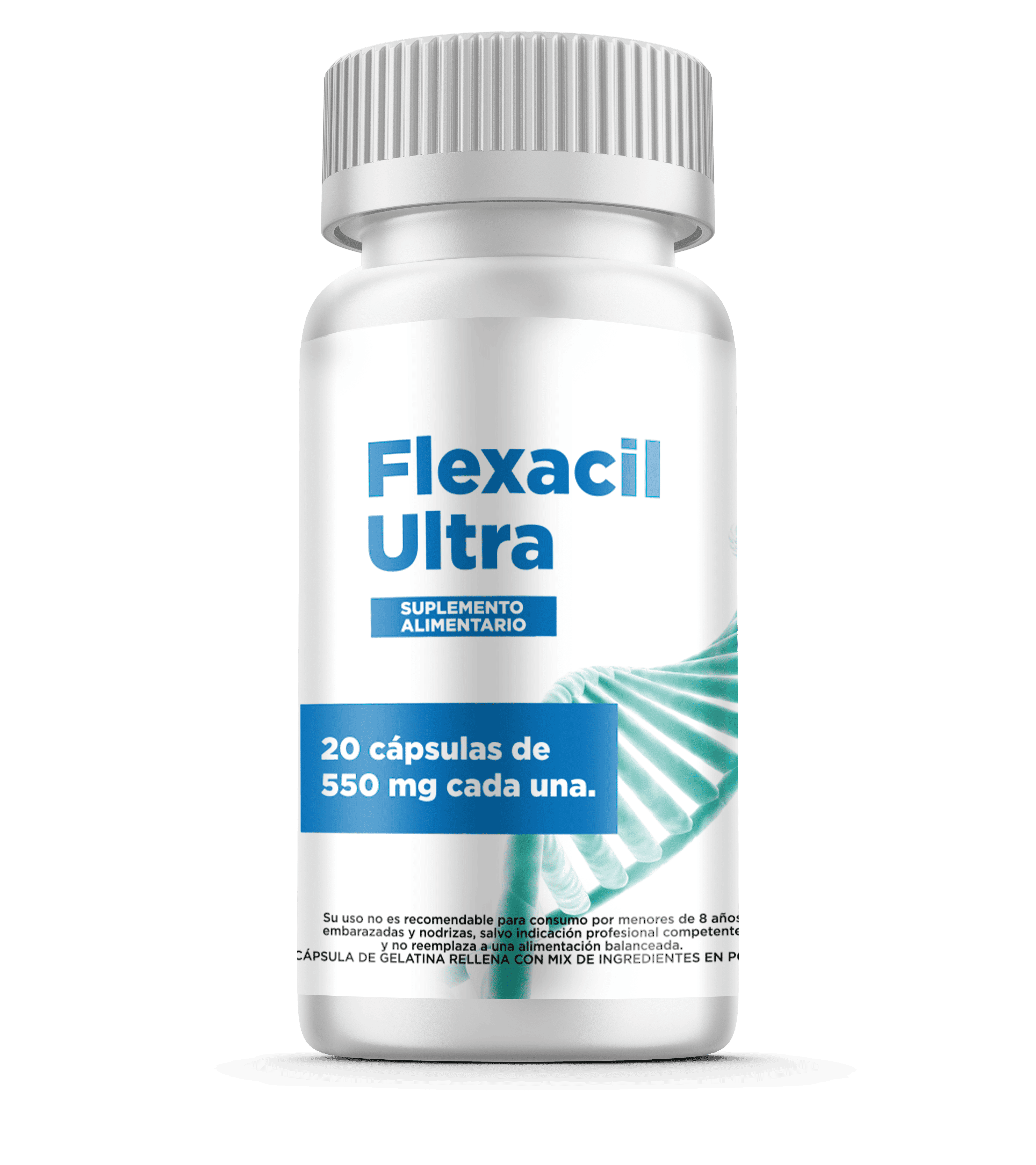 Flexacil - Suplemento natural con extractos vegetales para el bienestar y movilidad articular